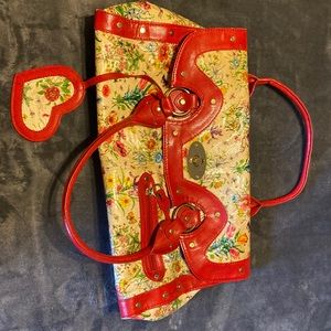 Vintage floral print ALDO bag